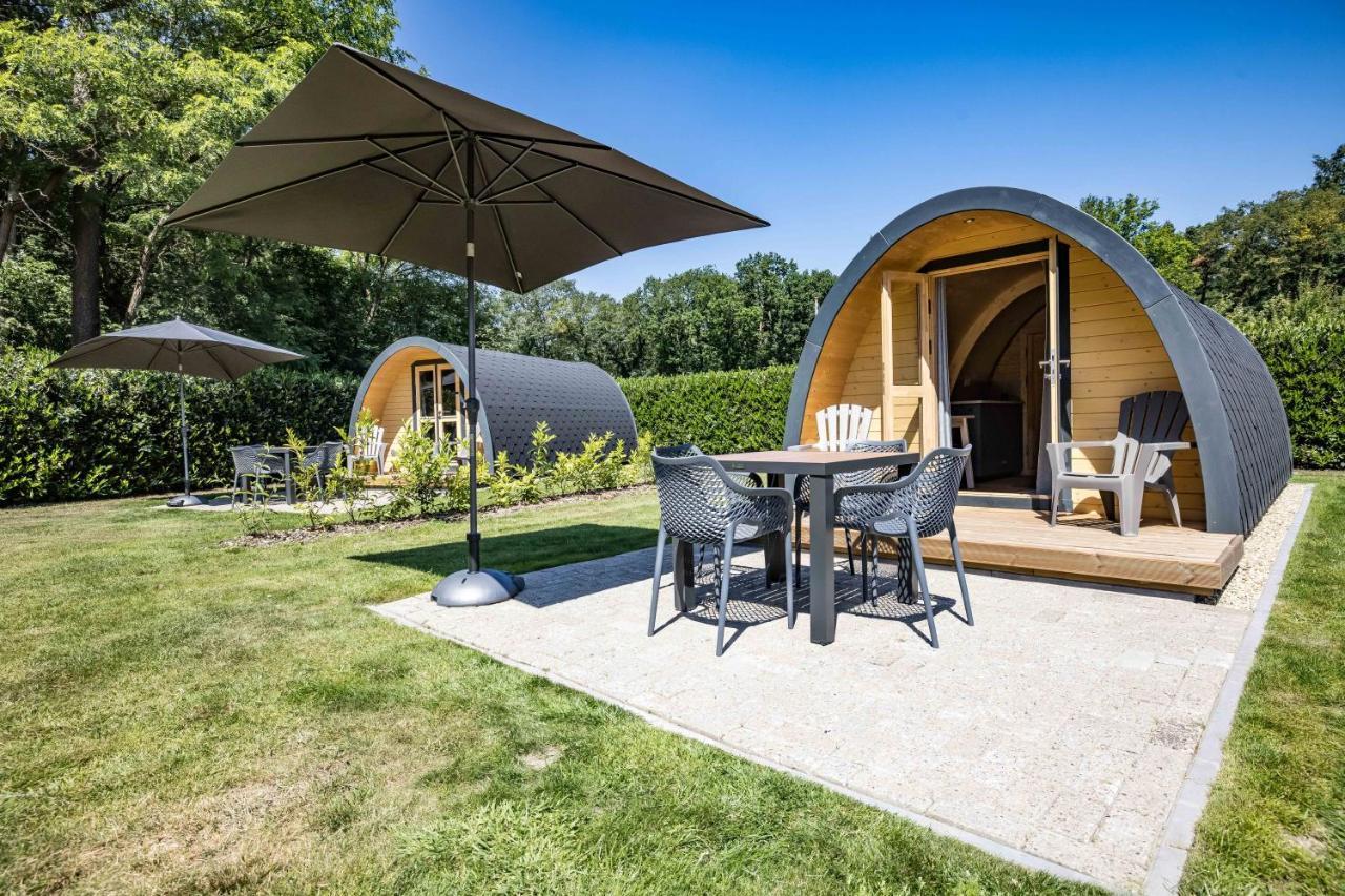 Luxe Woodlodge In Een Prachtige En Bosrijke Omgeving Bornerbroek 外观 照片
